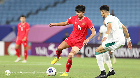 Tường thuật  U23 Việt Nam 0-1  U23 Iraq